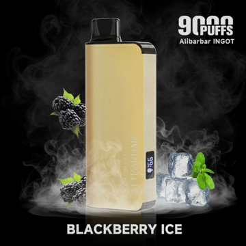 BLACKBERRY ICE – ALIBARBAR INGOT – 9000 PUFFS