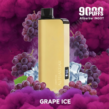 GRAPE ICE – ALIBARBAR INGOT – 9000 PUFFS