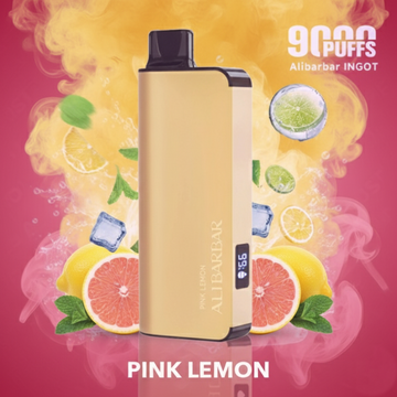 PINK LEMON – ALIBARBAR INGOT – 9000 PUFFS