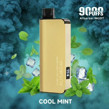 COOL MINT – ALIBARBAR INGOT – 9000 PUFFS