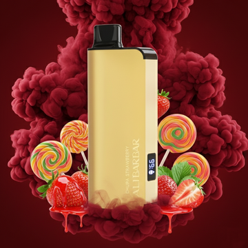 CHUPA CHUPS STRAWBERRY – ALIBARBAR INGOT – 9000 PUFFS